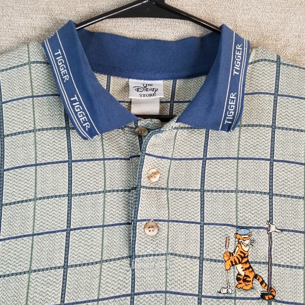 VTG Disney Polo Tigger Golf XXL The Disney Store Embroidered RARE Golfing (D99)